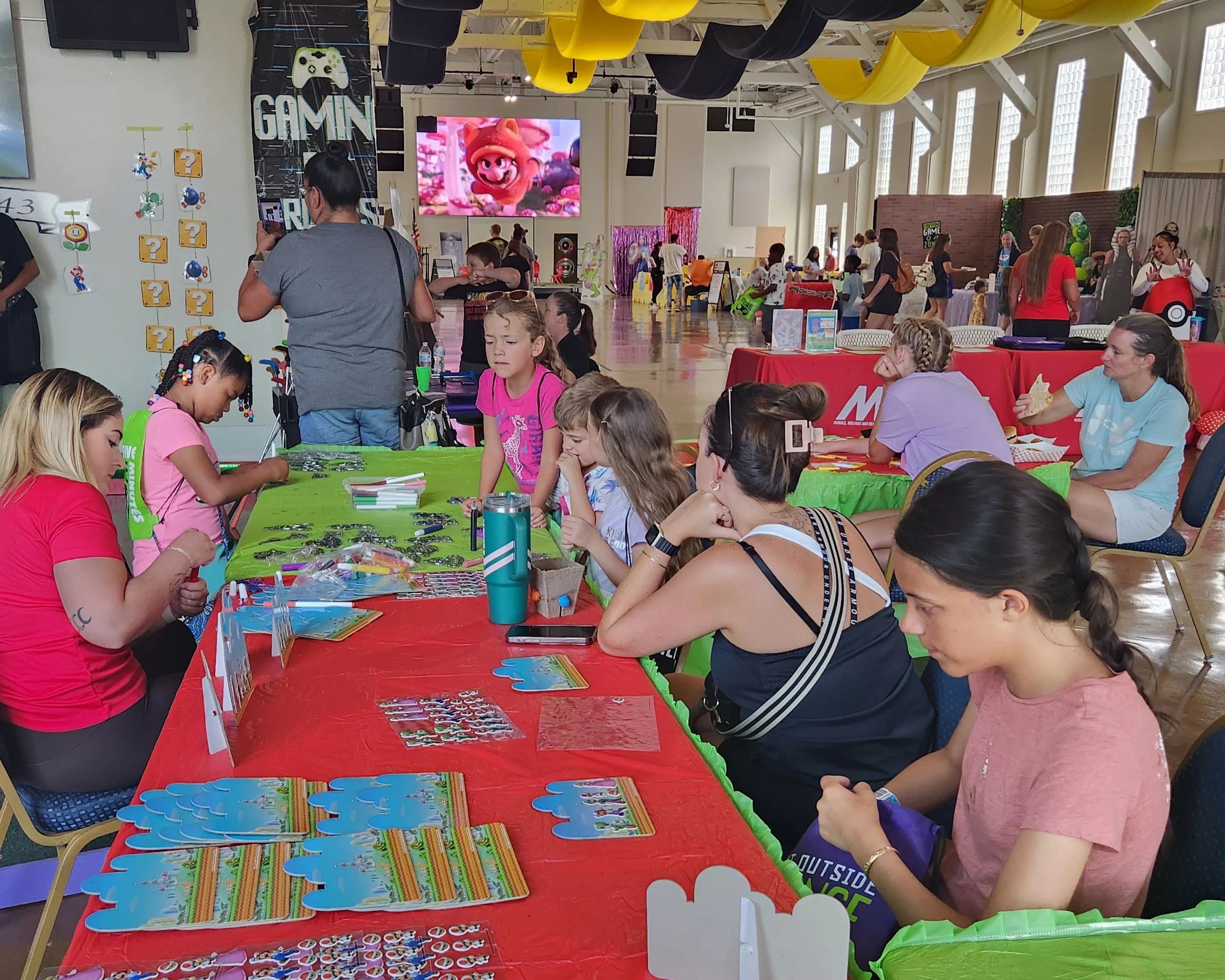 Patrons participate in activities at 2025 SRP Kick-Off